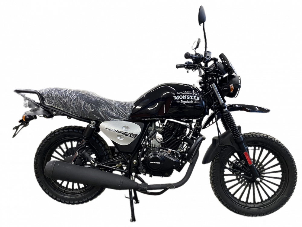 Мотоцикл Regulmoto Monster Черный Мотоцикл Regulmoto Monster Черный