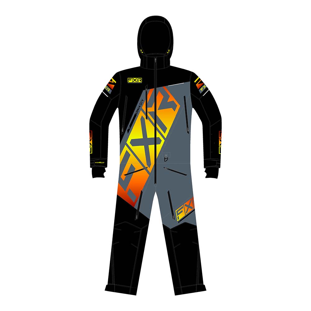 Комбинезон лёгкий FXR CX Black Steel Inferno 2023 Комбинезон лёгкий FXR CX Black Steel Inferno 2023