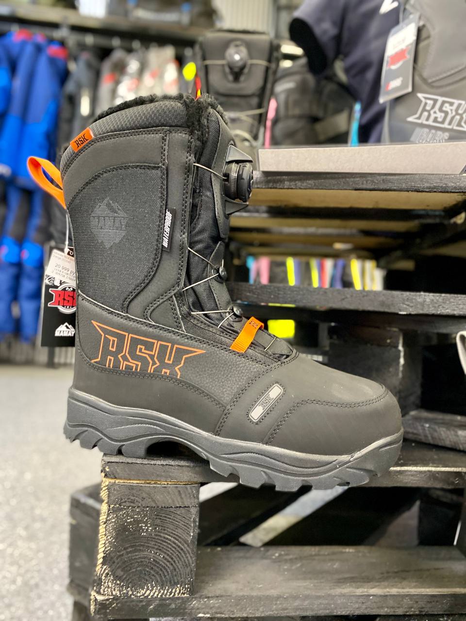 Ботинки RSX MAMAY Black Orange 2025 Ботинки RSX MAMAY Black Orange 2025