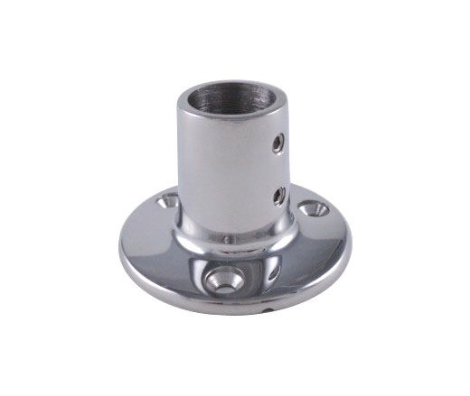 Основание стойки леера 7/8"(22,2мм), 30 град. круг Основание стойки леера 7/8"(22,2мм), 30 град. круг