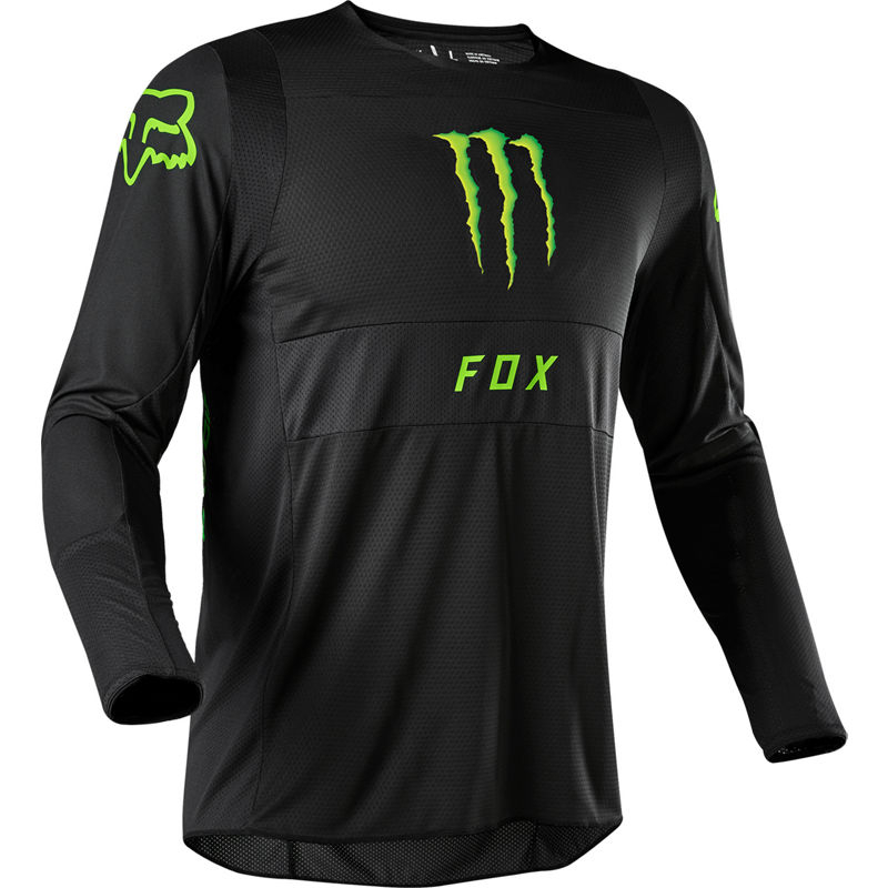 Джерси FOX 360 Monster Jersey Black 2021  Джерси FOX 360 Monster Jersey Black 2021
