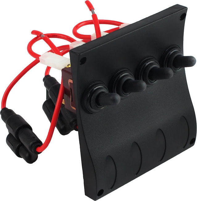 Панель электрическая 4 переключателя Easterner  Панель электрическая 4 переключателя Easterner