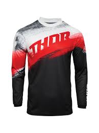Джерси THOR-166 Black Red 2024 Джерси THOR-166 Black Red 2024