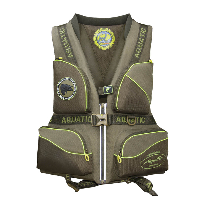 Жилет страховочный Aquatic Хаки 2021 Жилет страховочный Aquatic Хаки 2021