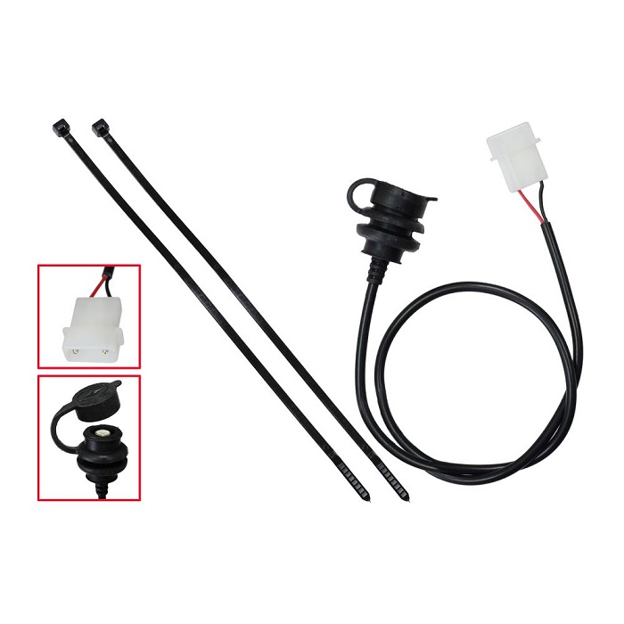 Проводка подключения подогрева визора шлема/сумки Polaris SPI Проводка подключения подогрева визора шлема/сумки Polaris SPI