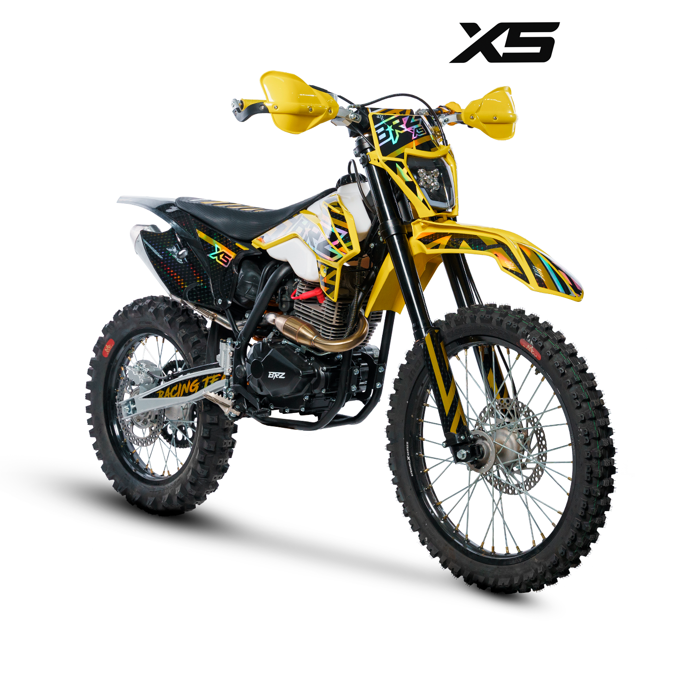 Мотоцикл кроссовый BRZ X5 (Gold) Мотоцикл кроссовый BRZ X5 (Gold)