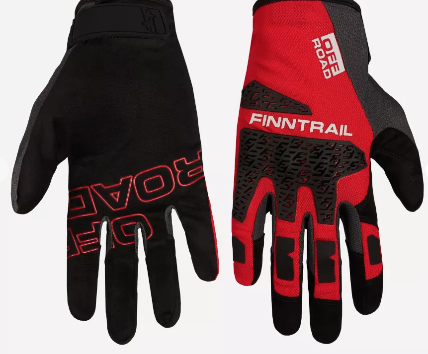 Перчатки FINNTRAIL Enduro Red 2025 Перчатки FINNTRAIL Enduro Red 2025