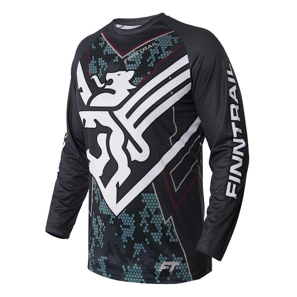 Джерси FINNTRAIL Jersey Camo Grey 2023 Джерси FINNTRAIL Jersey Camo Grey 2023