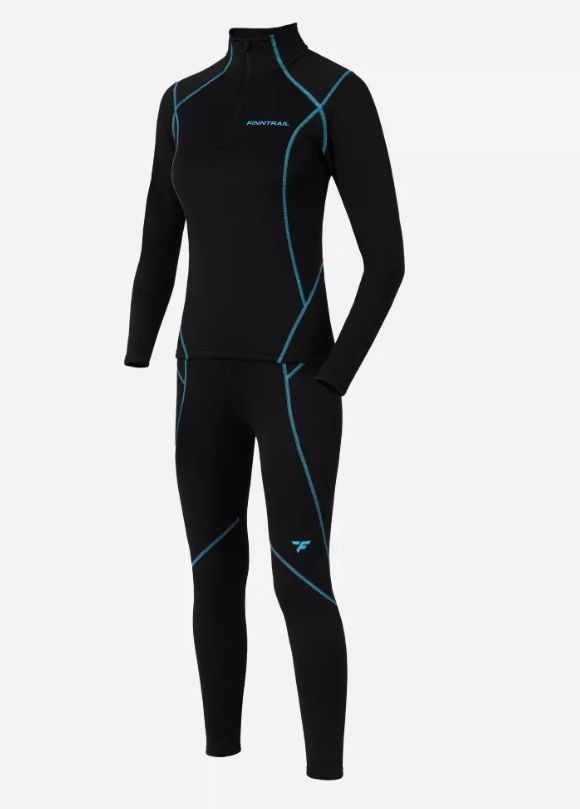 Термобельё FINNTRAIL Subzero W Black 2026 Термобельё FINNTRAIL Subzero W Black 2026