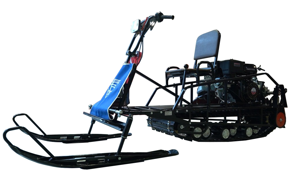 Мотобуксировщик Бурлак-М ОПТИ-R 15 л.с. (с лыжным модулем) Мотобуксировщик Бурлак-М ОПТИ-R 15 л.с. (с лыжным модулем)