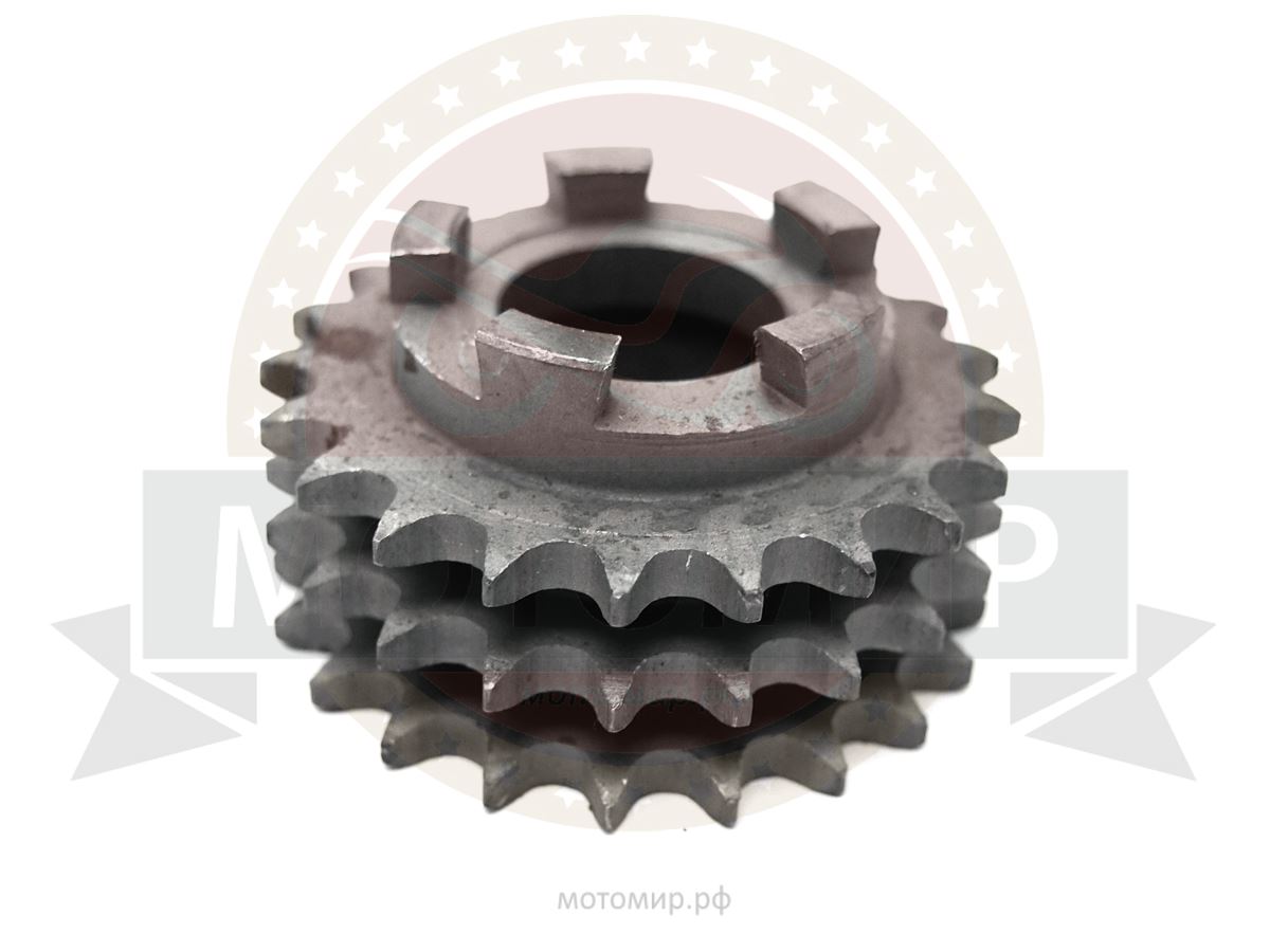Звездочка КПП Z21/3 104 вала к снегоходу РМ Буран Звездочка КПП Z21/3 104 вала к снегоходу РМ Буран