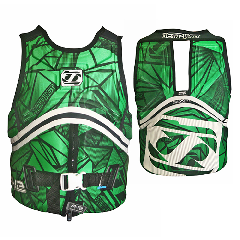 Жилет противоударный JETPILOT A-12 Green 2021 Жилет противоударный JETPILOT A-12 Green 2021