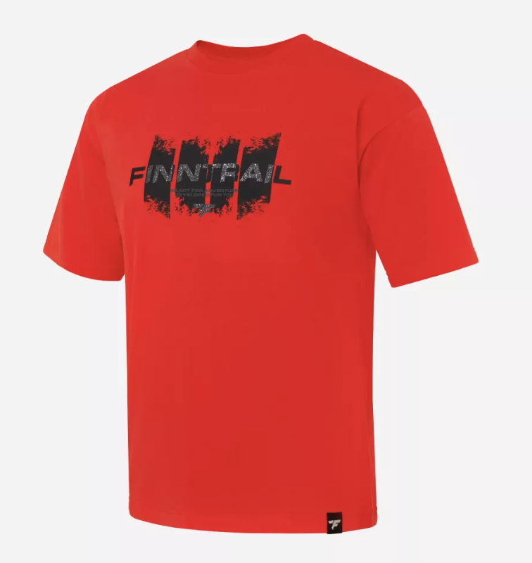 Футболка FINNTRAIL Logo Red 2025 Футболка FINNTRAIL Logo Red 2025