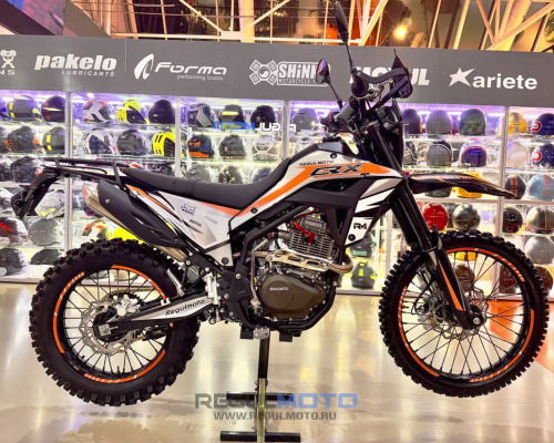 Мотоцикл Regulmoto CR-X Черный/Оранжевый Мотоцикл Regulmoto CR-X Черный/Оранжевый