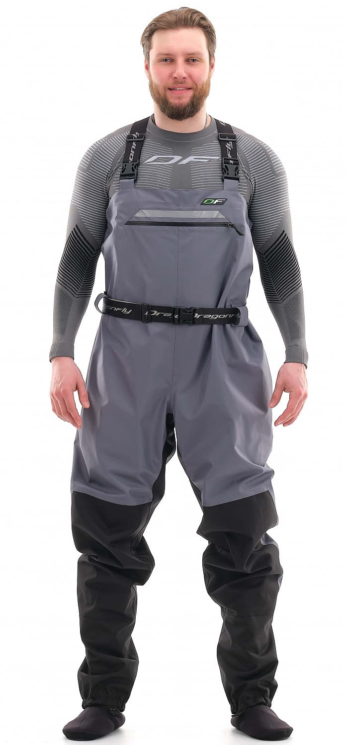 Вейдерсы DRAGONFLY Quad Pro Grey Black 2021 Вейдерсы DRAGONFLY Quad Pro Grey Black 2021