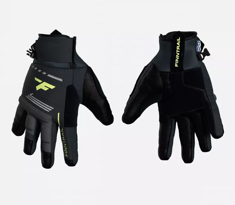 Перчатки FINNTRAIL GT Graphite Yellow 2026 Перчатки FINNTRAIL GT Graphite Yellow 2026