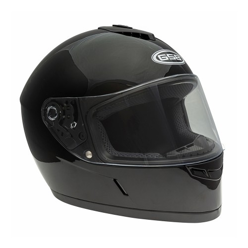 Шлем интеграл GSB G-349 Black Glossy 2022 Шлем интеграл GSB G-349 Black Glossy 2022
