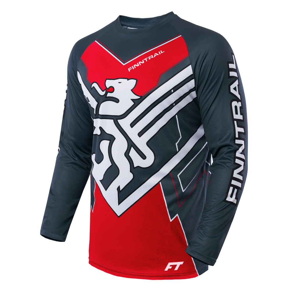 Джерси FINNTRAIL Jersey Red 2023 Джерси FINNTRAIL Jersey Red 2023