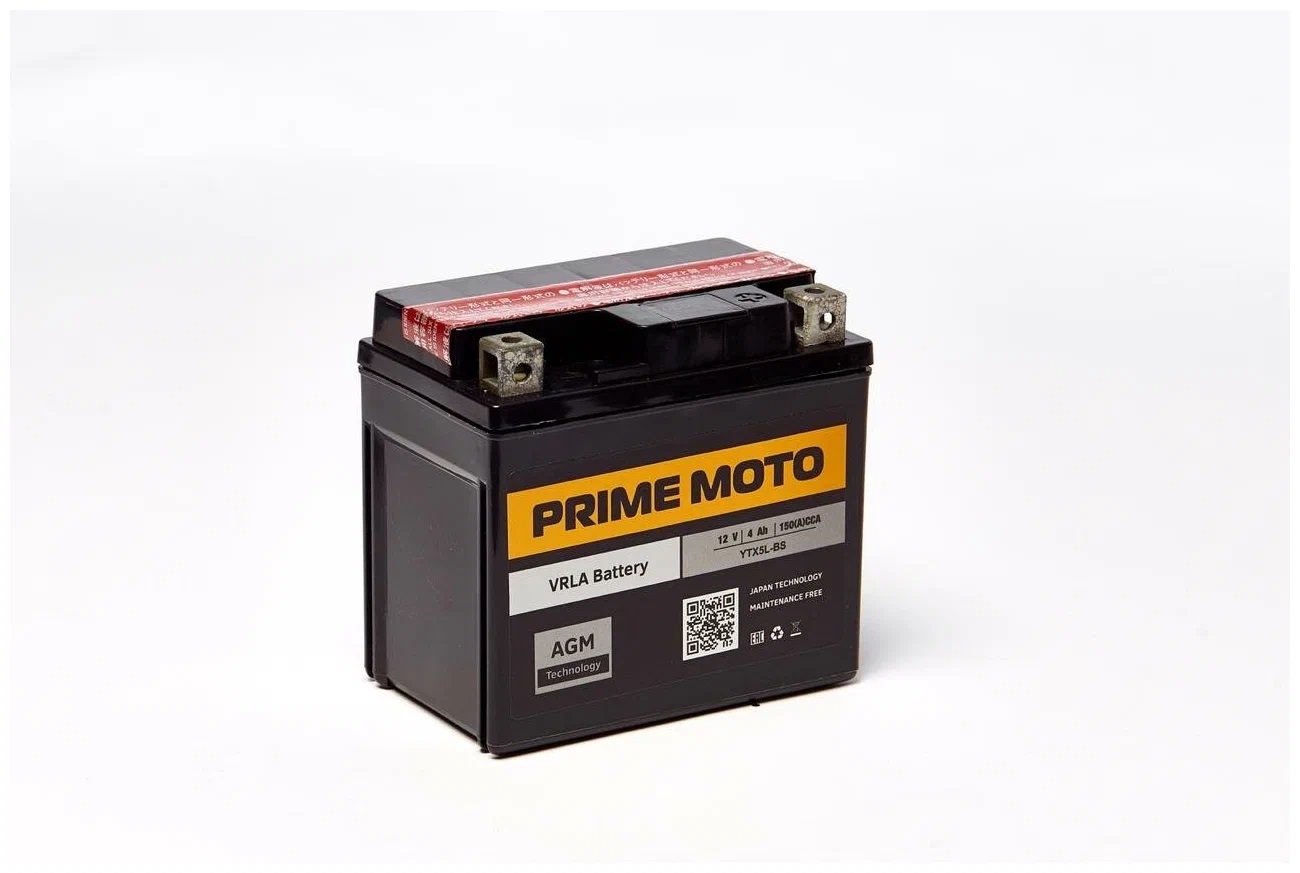 Аккумулятор Prime YTX5L-BS Аккумулятор Prime YTX5L-BS