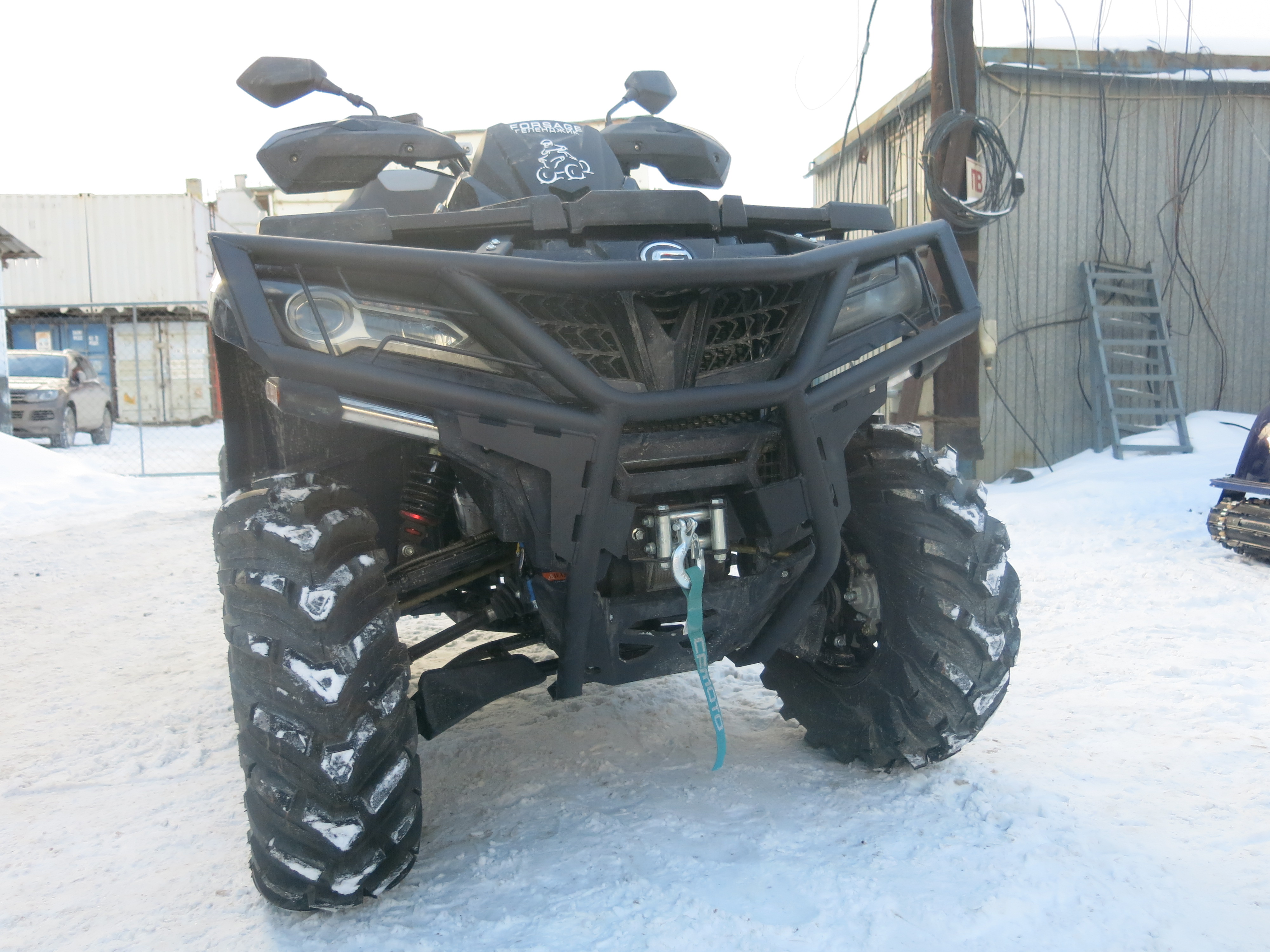 Бампер передний CFMOTO X8 H.O., X10 EPS Rival Бампер передний CFMOTO X8 H.O., X10 EPS Rival