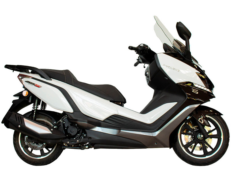 Мотоцикл CYCLONE RT3S (SR300T) Белый Мотоцикл CYCLONE RT3S (SR300T) Белый