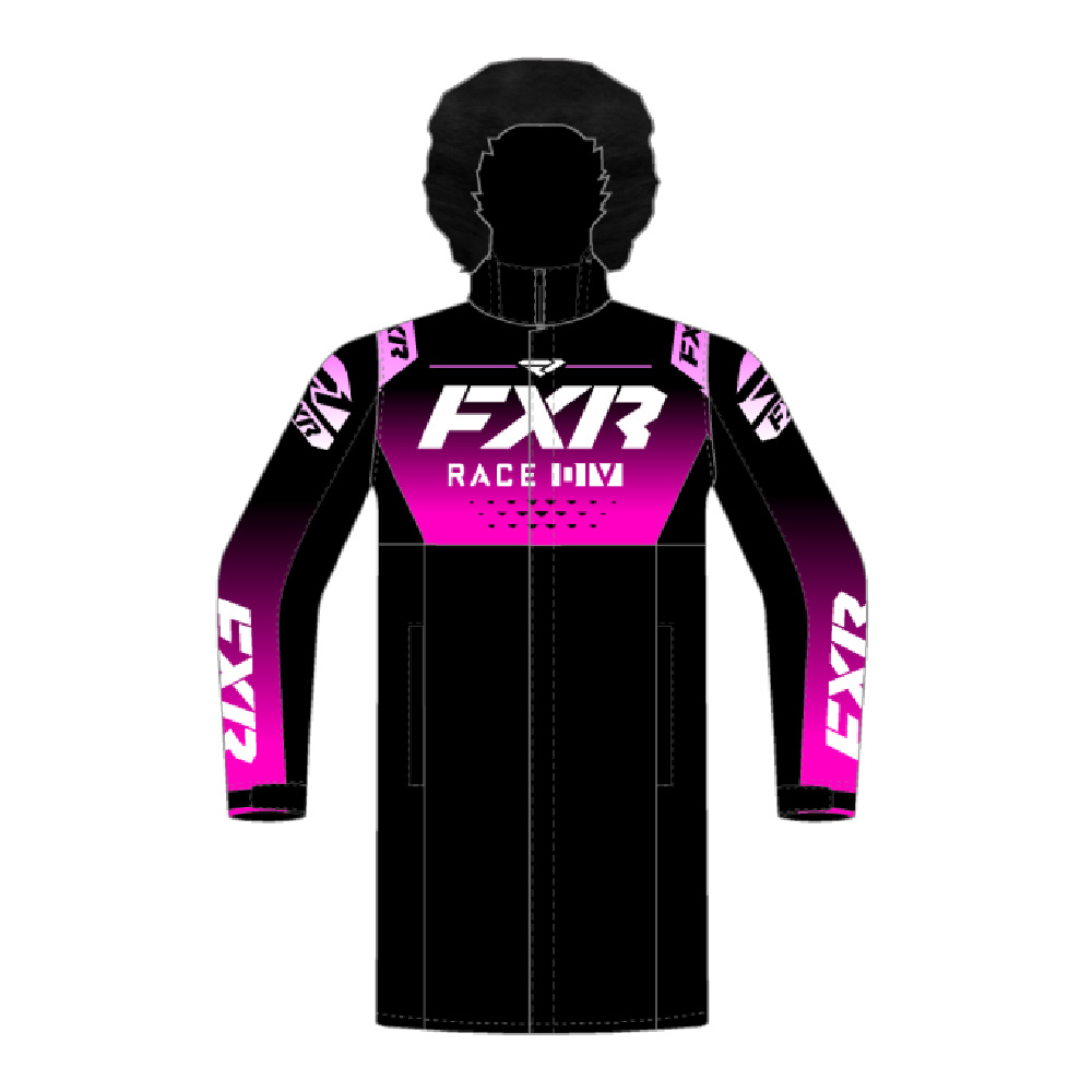 Пальто FXR Warm-up Black Fuchsia 2022 Пальто FXR Warm-up Black Fuchsia 2022