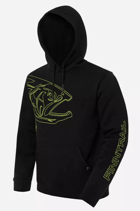 Худи FINNTRAIL Big Fish Black Yellow 2024 Худи FINNTRAIL Big Fish Black Yellow 2024