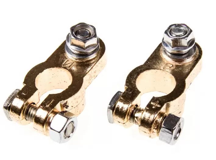 Клемма аккумулятора цанговая Клемма аккумулятора цанговая