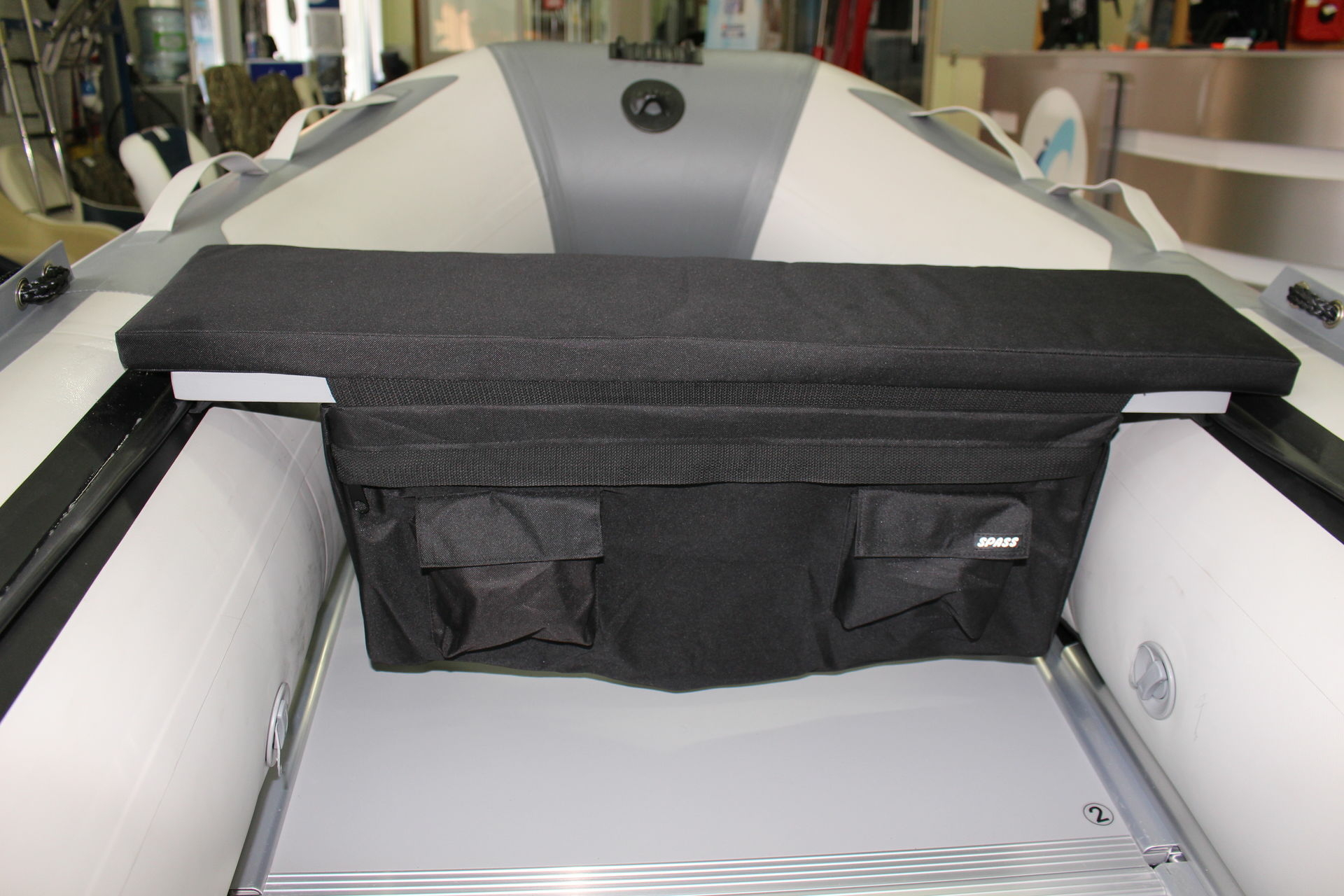 Сумка под банку (240х650мм) с накладкой 240х940мм чёрная Spass Сумка под банку (240х650мм) с накладкой 240х940мм чёрная Spass