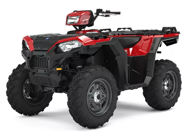 Снегоболотоход Polaris Sportsman 850 2021 Fury Red. Снегоболотоход Polaris Sportsman 850 2021 Fury Red.
