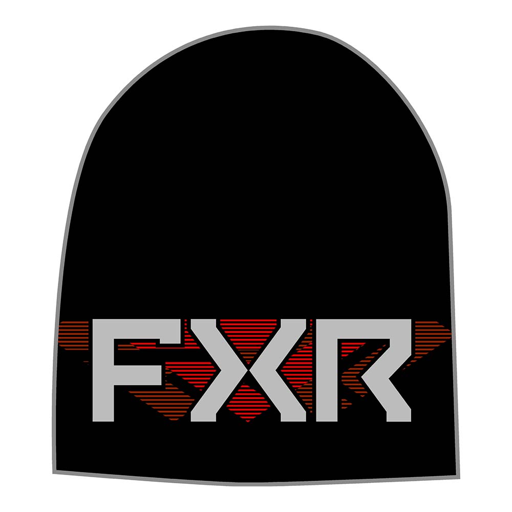 Шапка FXR Split Black Red 2023 Шапка FXR Split Black Red 2023
