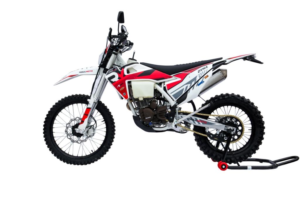 Мотоцикл Regulmoto DYNA Белый/красный Мотоцикл Regulmoto DYNA Белый/красный