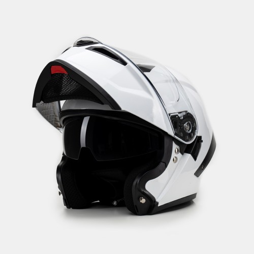 Шлем модуляр STAREZZI Headliner White Glossy 2025 Шлем модуляр STAREZZI Headliner White Glossy 2025