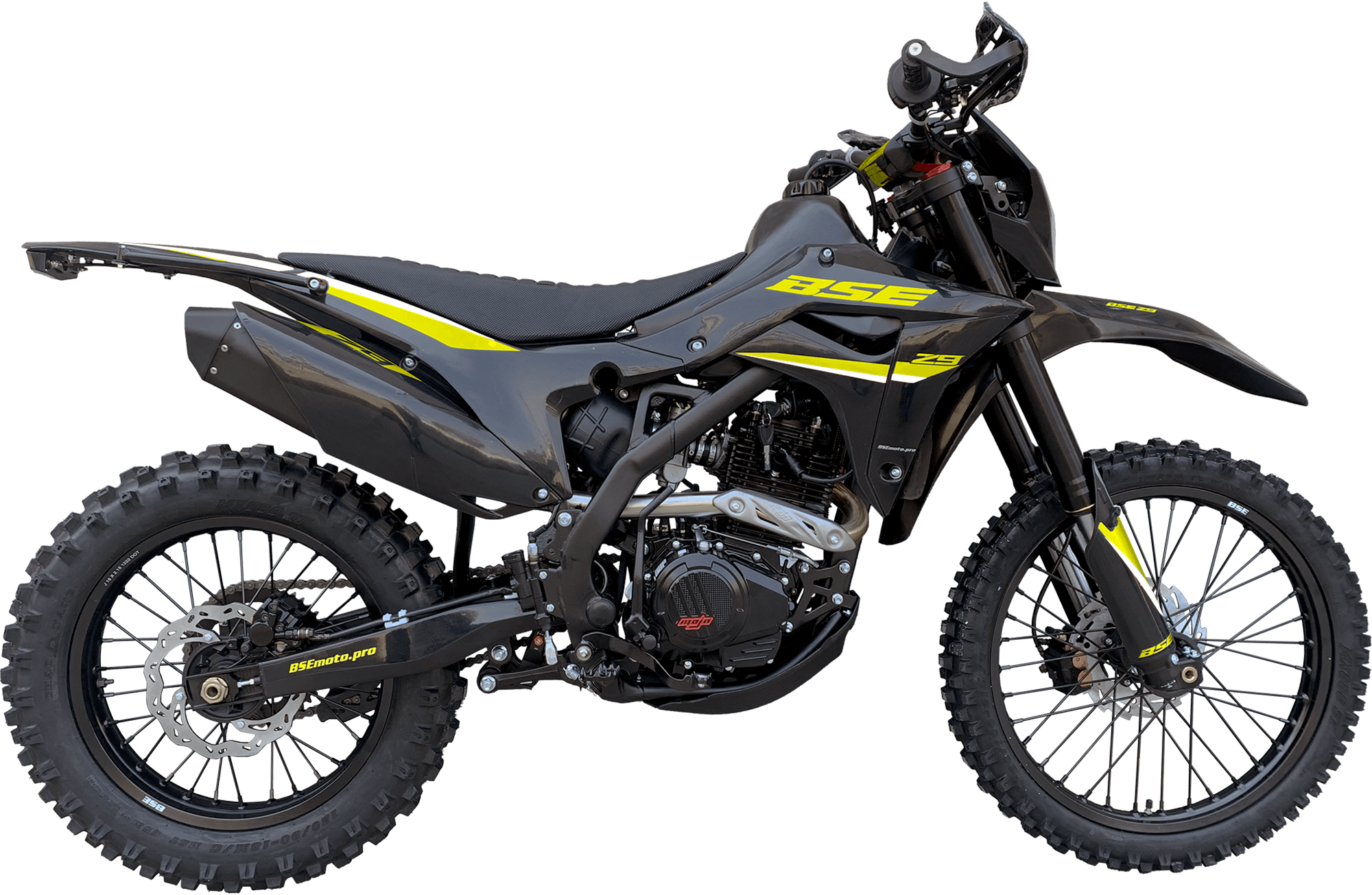 Мотоцикл кроссовый BSE Z9 Yellow Metallic Мотоцикл кроссовый BSE Z9 Yellow Metallic