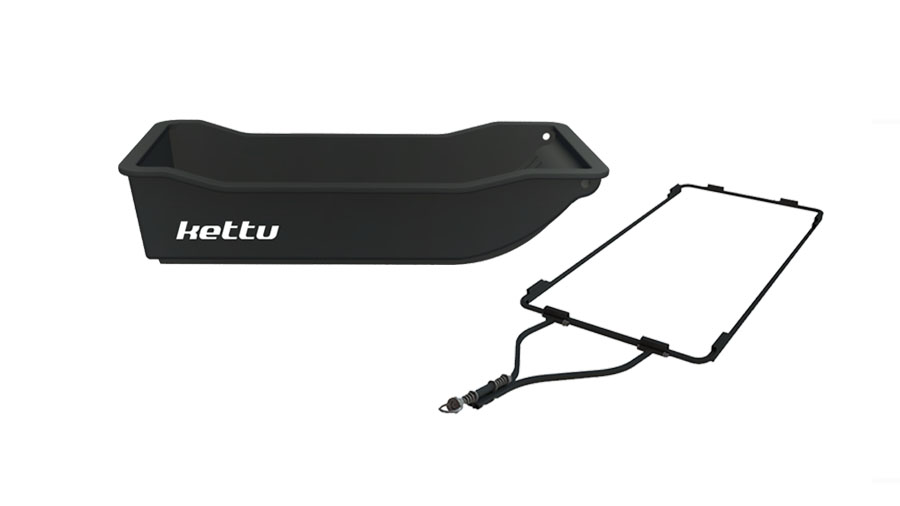 Сани-волокуши для снегохода "Kettu Kompakti" 145 черный Сани-волокуши для снегохода "Kettu Kompakti" 145 черный