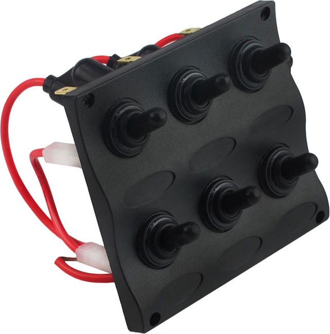 Панель электрическая 6 переключателей Easterner  Панель электрическая 6 переключателей Easterner