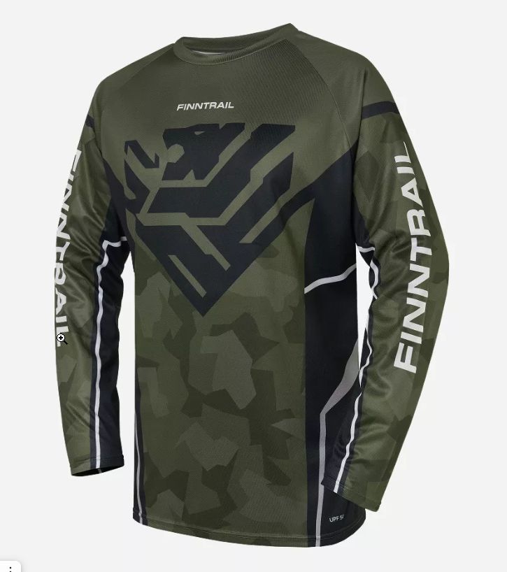 Джерси FINNTRAIL Jersey Camo Shadow Green 2025 Джерси FINNTRAIL Jersey Camo Shadow Green 2025