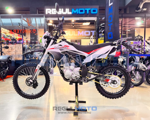 Мотоцикл Regulmoto Allroad Белый/черный Мотоцикл Regulmoto Allroad Белый/черный