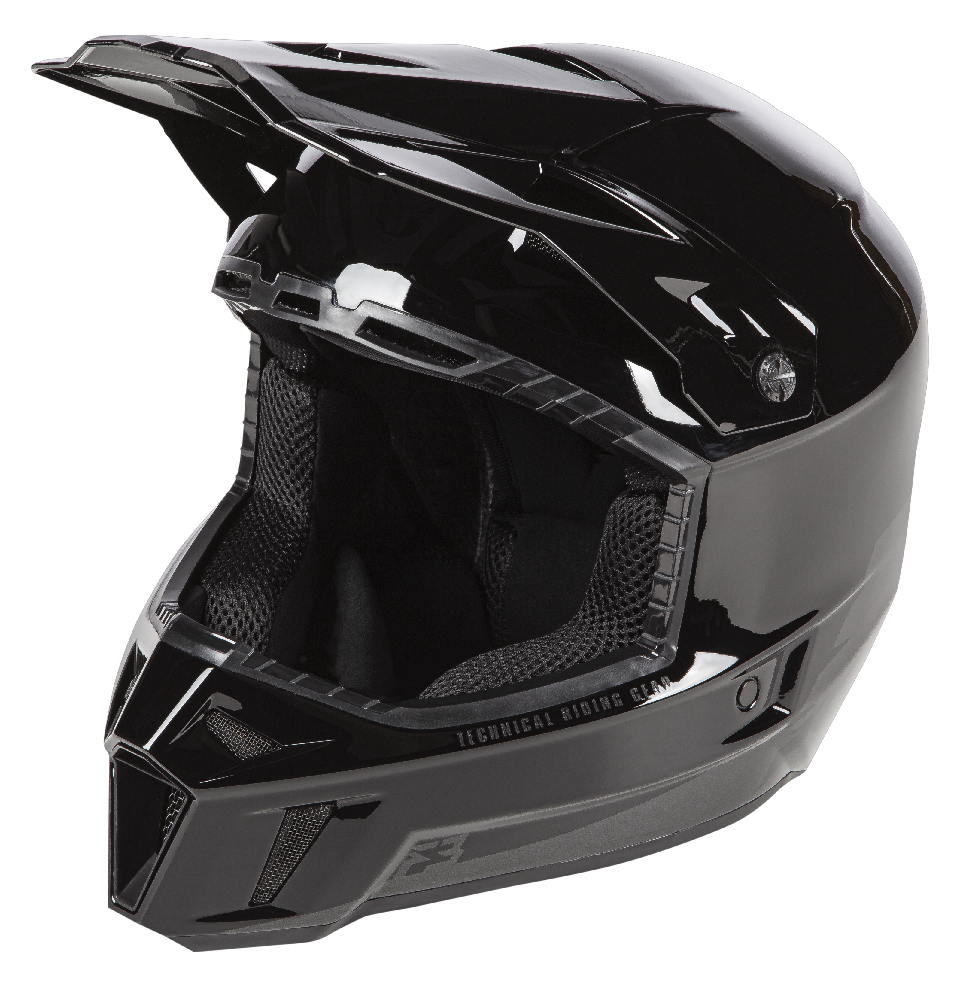 Шлем кроссовый KLIM F3 Black 2021 Шлем кроссовый KLIM F3 Black 2021