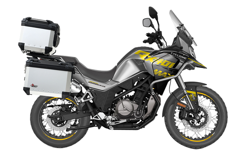 Мотоцикл CYCLONE RX401 (SR400GY-2E) Черный Мотоцикл CYCLONE RX401 (SR400GY-2E) Черный