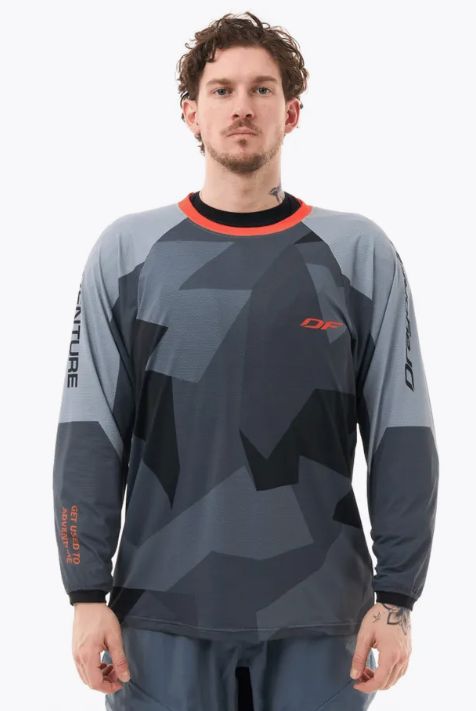 Джерси DRAGONFLY Quad Dirt Man Dark Camo 2025 Джерси DRAGONFLY Quad Dirt Man Dark Camo 2025