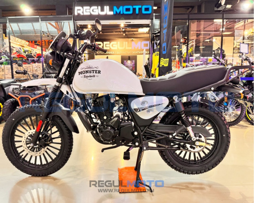 Мотоцикл Regulmoto Monster Белый Мотоцикл Regulmoto Monster Белый