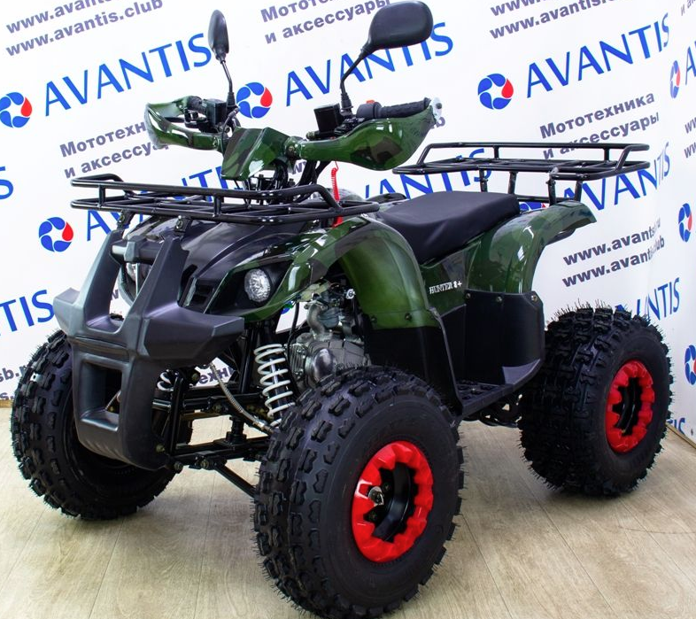 Квадроцикл Avantis Hunter C8+ New (Белый/синий) Квадроцикл Avantis Hunter C8+ New (Белый/синий)