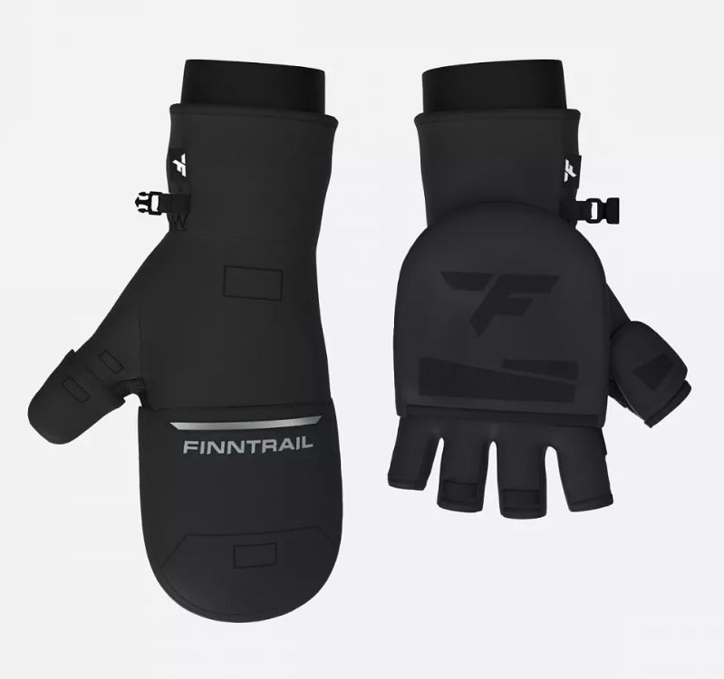Перчатки-рукавицы FINNTRAIL Optimus Graphite 2026 Перчатки-рукавицы FINNTRAIL Optimus Graphite 2026