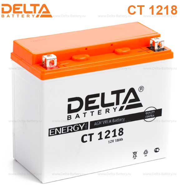 Аккумулятор AGM Delta 18Ah Аккумулятор AGM Delta 18Ah