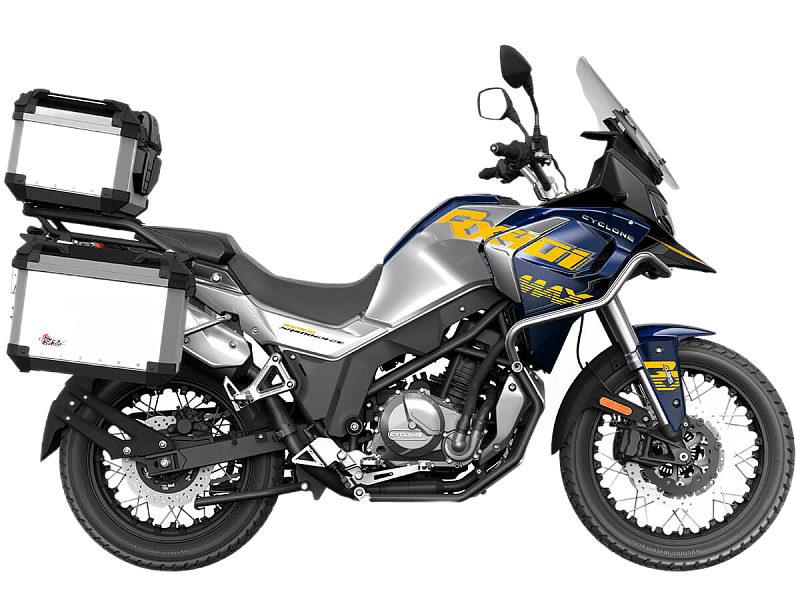 Мотоцикл CYCLONE RX401 (SR400GY-2D) Синий Мотоцикл CYCLONE RX401 (SR400GY-2D) Синий