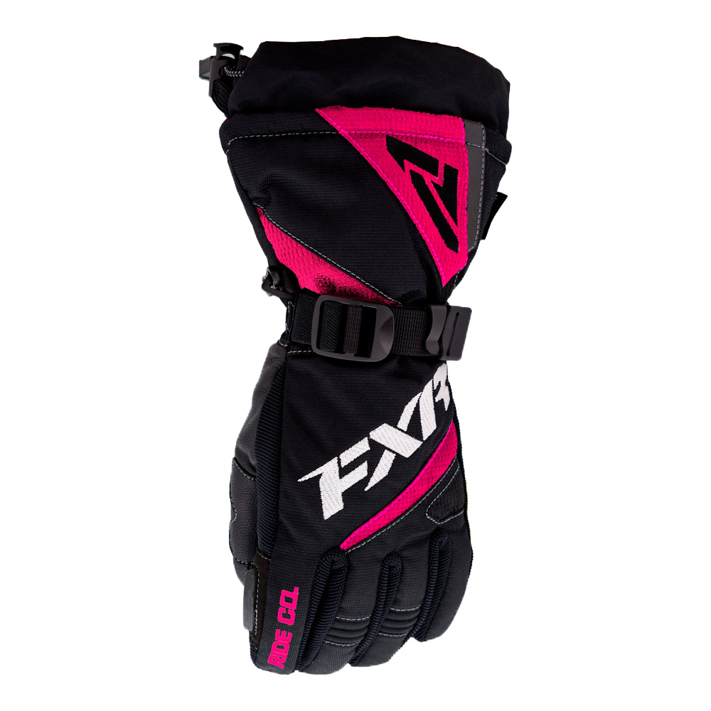 Перчатки FXR Fusion Black Fuchsia 2024 Перчатки FXR Fusion Black Fuchsia 2024
