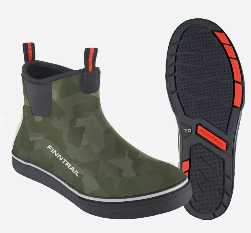 Полусапоги FINNTRAIL Deck CamoShadowGreen 2025 Полусапоги FINNTRAIL Deck CamoShadowGreen 2025