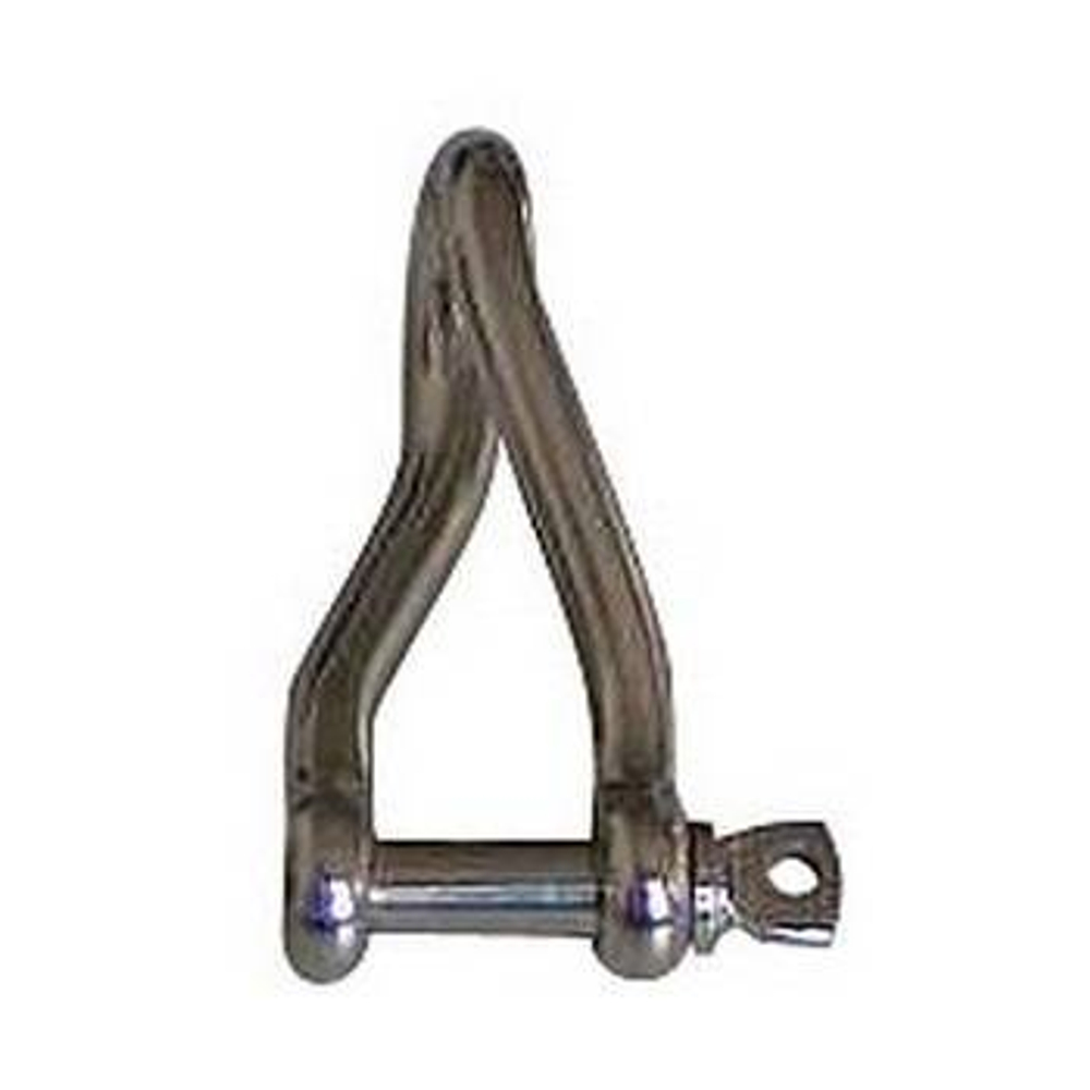 Скоба такелажная скрученная нержавеющая 12 мм Скоба такелажная скрученная нержавеющая 12 мм