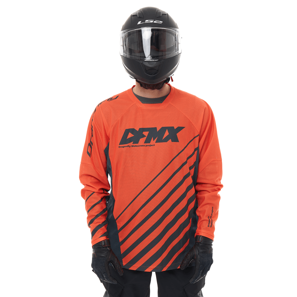 Джерси DRAGONFLY DFMX Orange 2024 Джерси DRAGONFLY DFMX Orange 2024